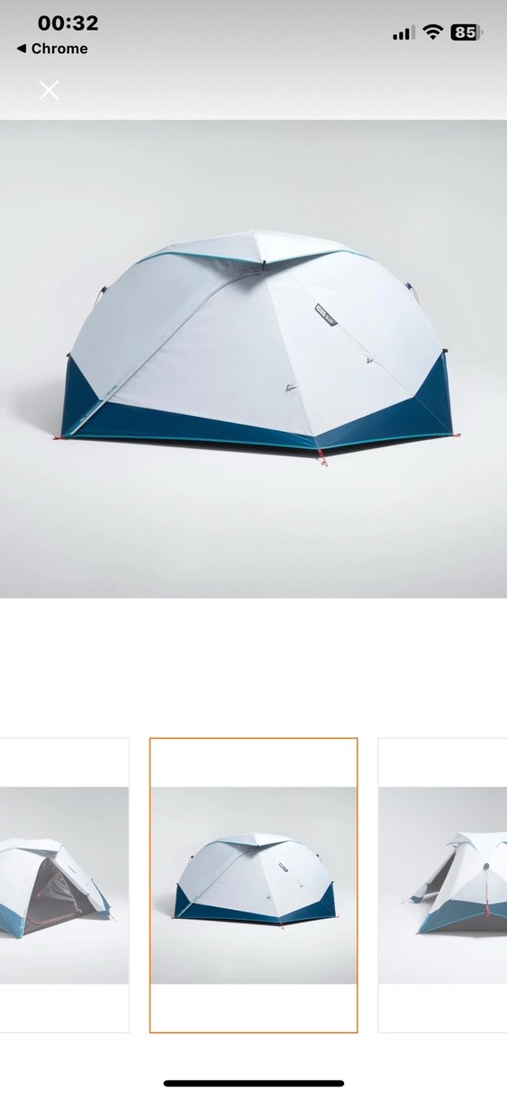 Decathlon Quechua 2 Kişilik Çadır - 2 Seconds Easy Fresh&black - Görsel 5