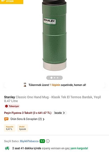 Stanley termos 0.47 ml