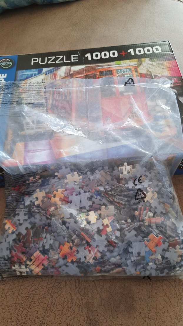 Landscape Neon 1000lik Puzzle - Görsel 3