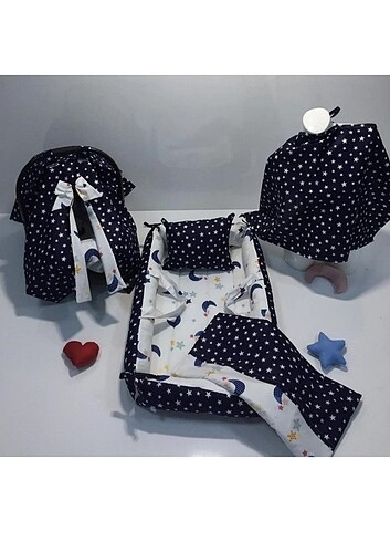 Balamira babynest 9 parca set
