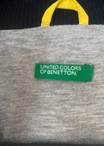 Benetton Sarı Erkek çocuk Yağmurluk - Görsel 7