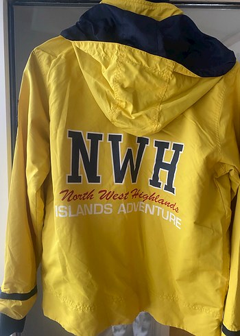 Benetton Sarı Erkek çocuk Yağmurluk - Görsel 2