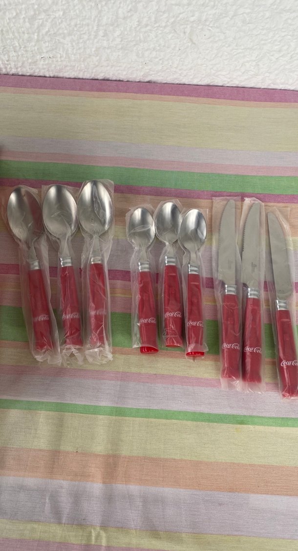 Coca-Cola 16 Parça Çatal Kaşık Bıçak Seti - Görsel 2