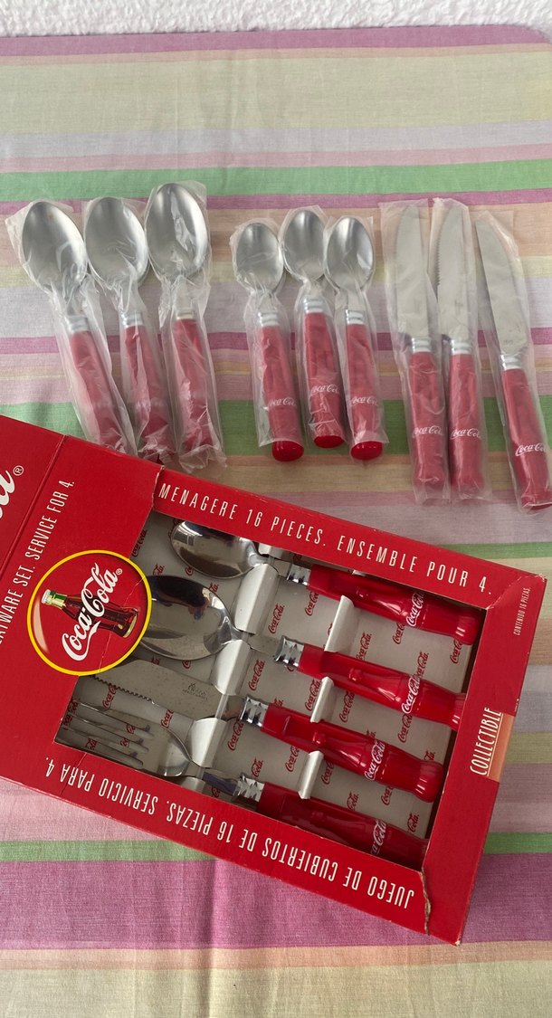 Coca-Cola 16 Parça Çatal Kaşık Bıçak Seti - Görsel 3