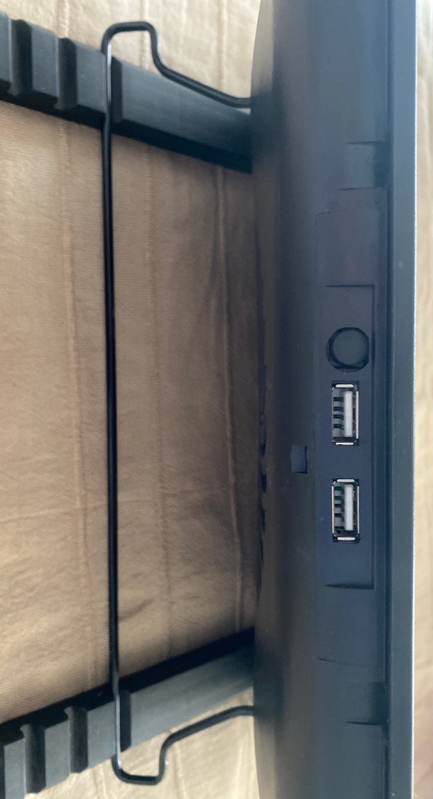 Siyah Dizüstü Bilgisayar Soğutucu Fan - Görsel 3