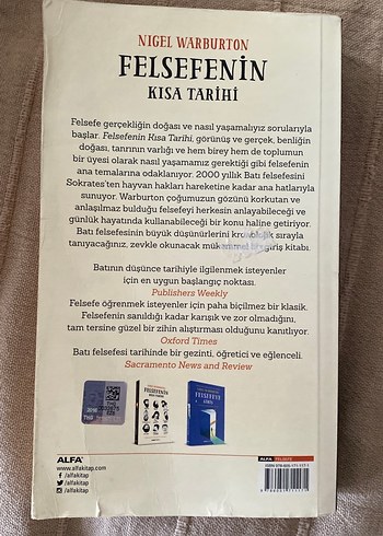 Felsefenin Kısa Tarihi - Nigel Warburton - Görsel 2