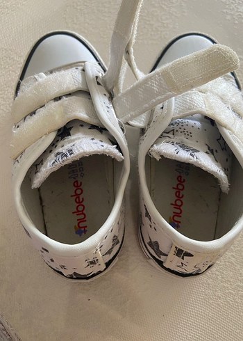 Converse Beyaz Yıldız Desenli Erkek Çocuk Spor Ayakkabı
