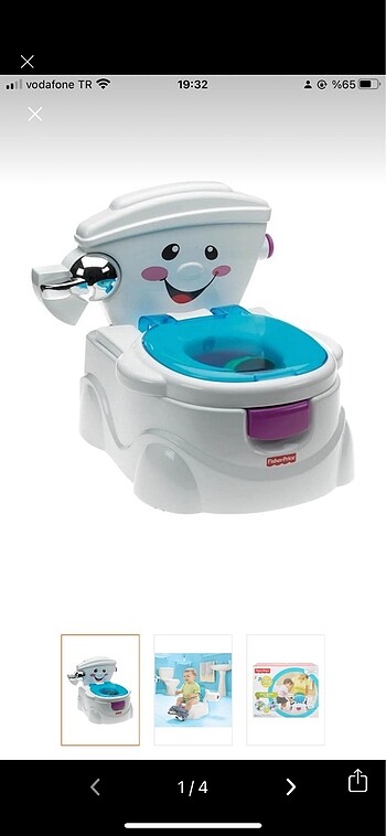 Fisher Price Fisher price eğitici tuvalet