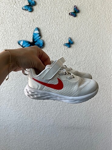 26 Beden beyaz Renk Nıke çocuk spor ayakkabı