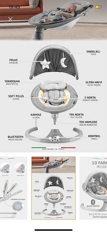 4moms Elektronik anakucağı