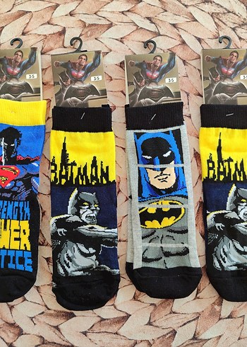 Renkli Baskılı Erkek Çorapları - Görsel 3