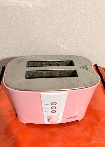 Pembe Cookplus Ekmek Kızartma Makinesi