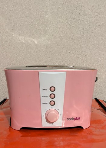 Cookplus Pembe Cookplus Ekmek Kızartma Makinesi