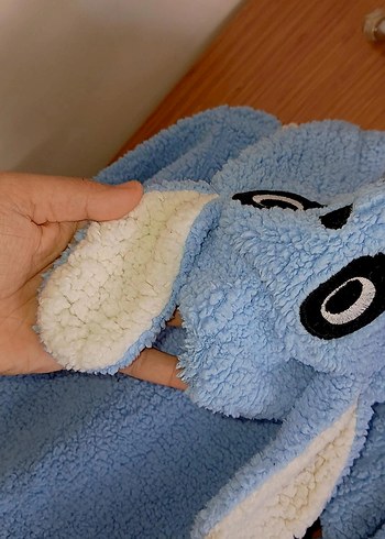 Mavi Triko Bebek Tulumu - Görsel 4