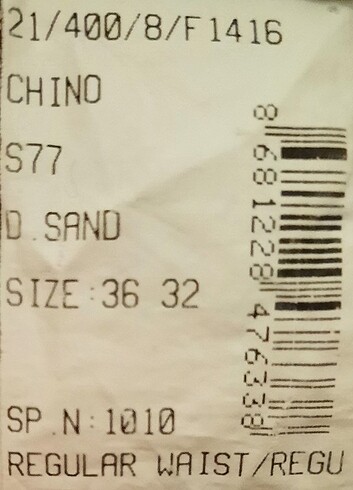 36 Beden Pantolon