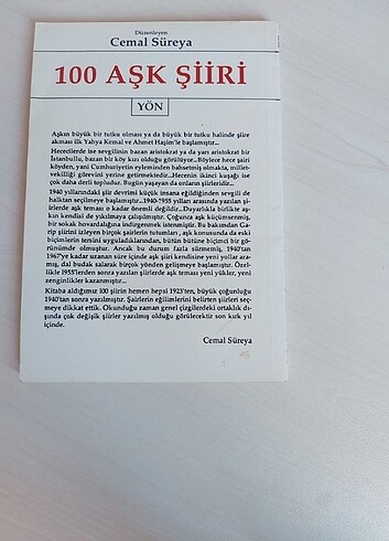  100 Aşk Şiiri Cemal Süreyya 2. Baskı