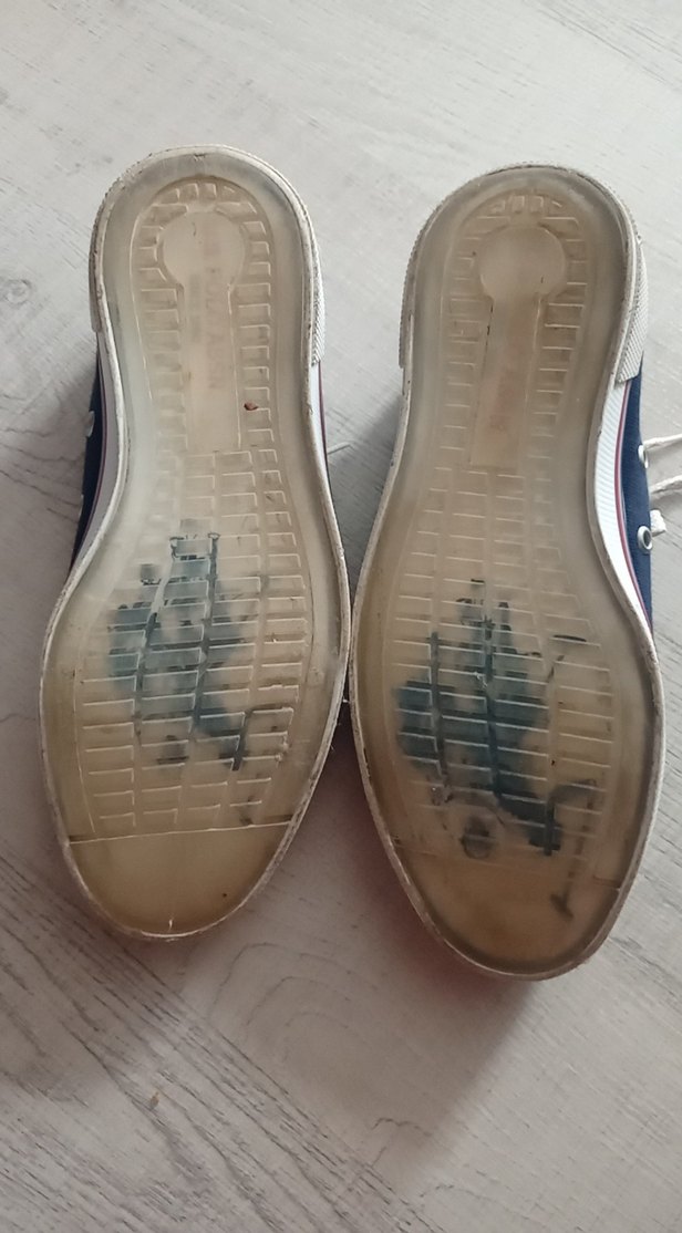 Kadın Lacivert Bağcıklı Günlük Spor Ayakkabı - Görsel 4