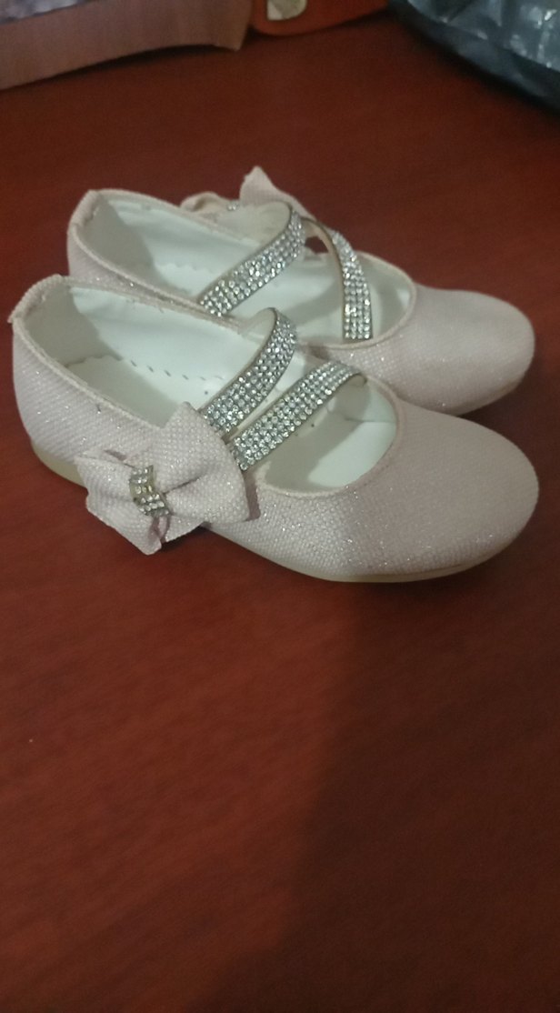 Kız Çocuk Beyaz Fırfırlı Bale Ayakkabısı - Görsel 4