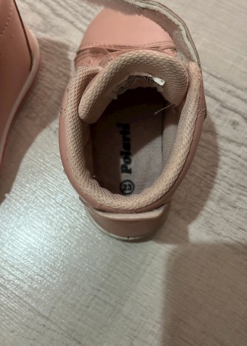 Kız Çocukları için Pastel açık pembe Sneaker - Görsel 4