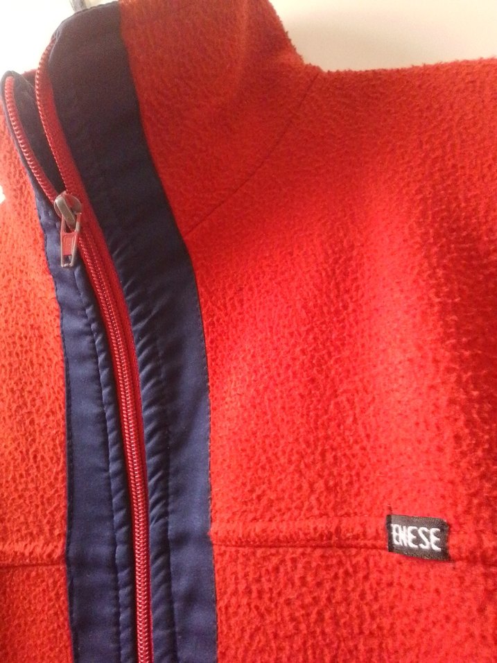 Fermuarlı Polar Ceket sweat XL - Görsel 3