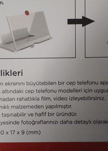 iThink Cep Telefonu Ekran Büyüteci - Görsel 4