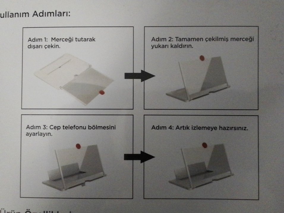 iThink Cep Telefonu Ekran Büyüteci - Görsel 3