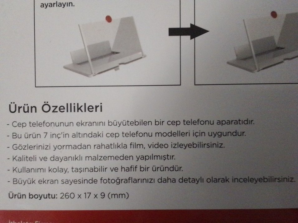 iThink Cep Telefonu Ekran Büyüteci - Görsel 4