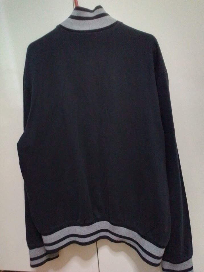 Vintage tarz fermuarlı Sweatshirt L - Görsel 2