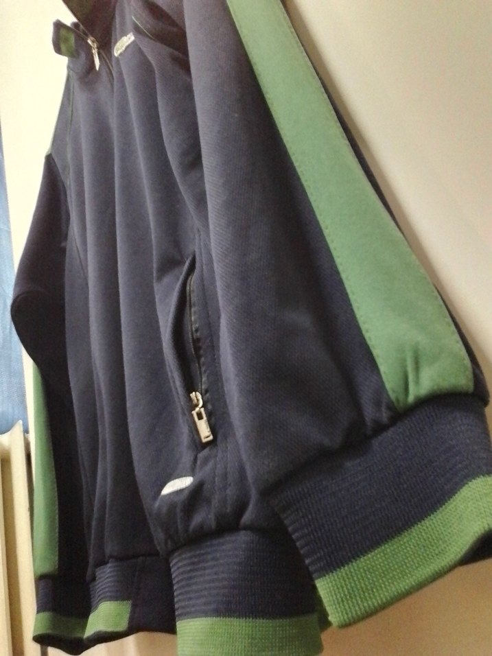 Orjinal Lacoste fermuarlı Sweatshirt L - Görsel 3