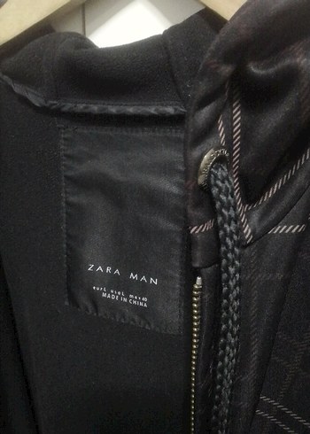 ZARA içi polar kapüşonlu mont L - Görsel 5