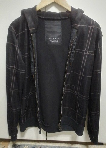 ZARA içi polar kapüşonlu mont L - Görsel 2