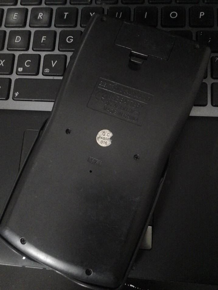 Siyah Bilimsel Hesap Makinesi KK-82MS - Görsel 3