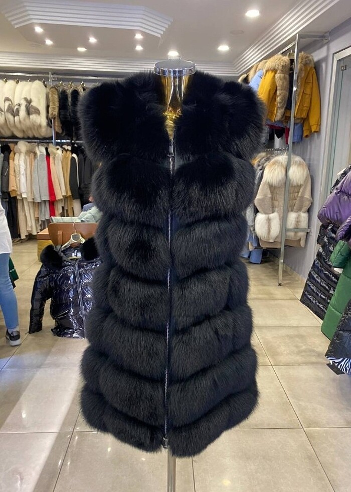 Kürk yelek - Görsel 2