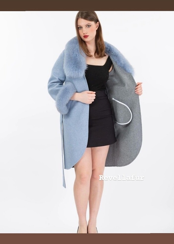 Alpaca kaban kürk  - Görsel 3