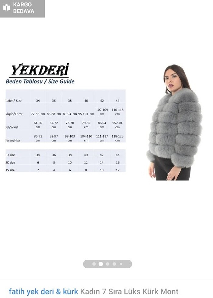 Alpaca kaban kürk  - Görsel 4