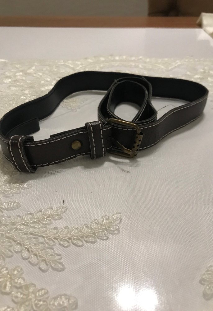 Kahverengi Deri Kadın Kemer - Görsel 2