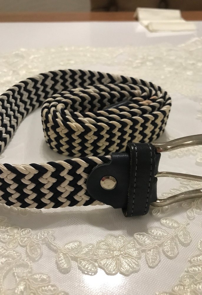 Lacivert beyaz kemer - Görsel 3