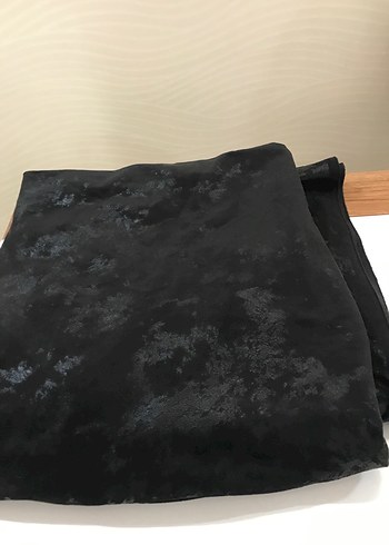 Kadın Siyah Nubuk üzeri baskılı kumaş - Görsel 3