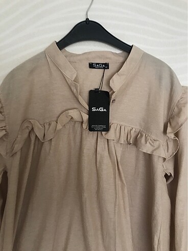 xl Beden camel Renk Bayan tunik