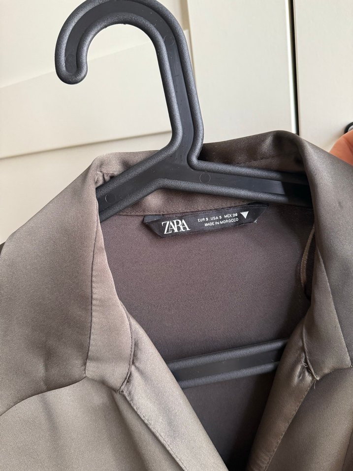 Zara Haki Elbise - Görsel 3