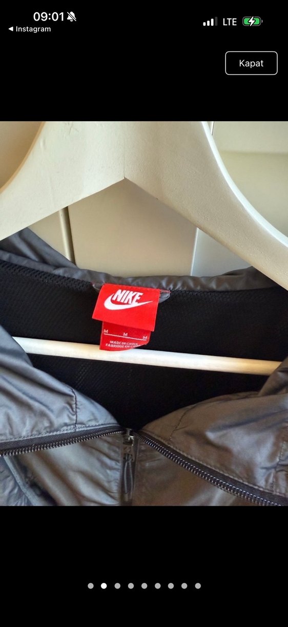 Gri Erkek Fermuarlı İnce Yağmurluk - Görsel 2