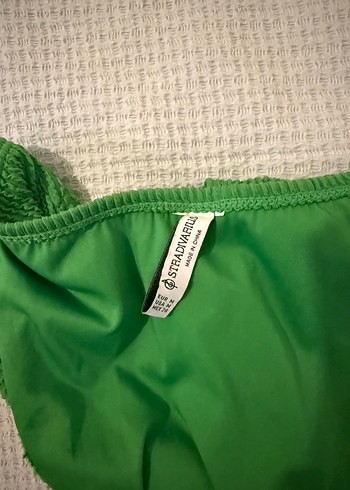 m Beden Yeşil İpli Kadın Bikini Takımı Stradivarius