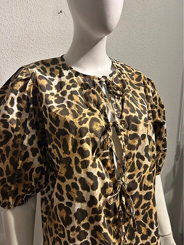 Diğer Bluz leopar
