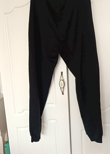 Erkek Siyah ı Rahat Kesim Eşofman - Görsel 2