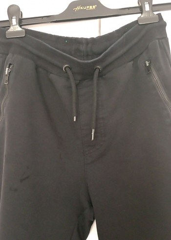 Erkek Siyah ı Rahat Kesim Eşofman - Görsel 4