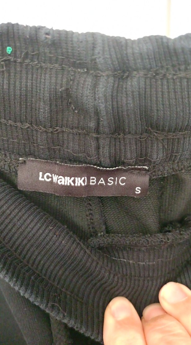 Erkek Siyah ı Rahat Kesim Eşofman - Görsel 5