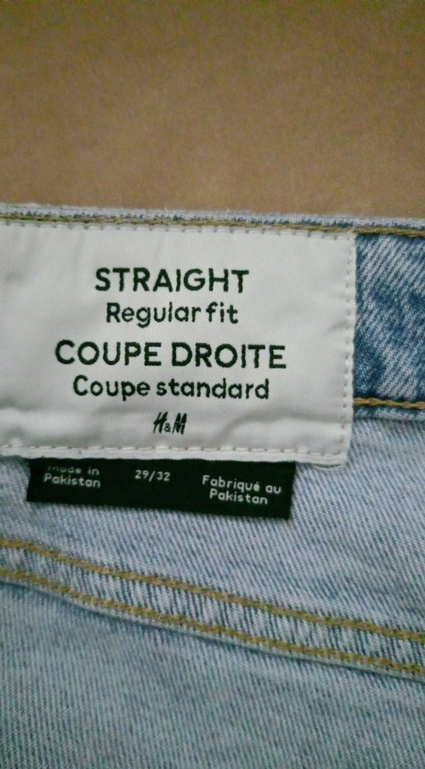 Erkek pantolon Açık Mavi Jean - Görsel 4