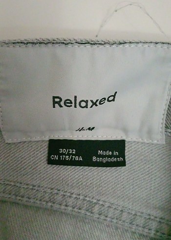 Erkek Gri  Geniş Kesim  Pantolon - Görsel 4