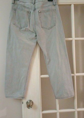 Erkek Gri  Geniş Kesim  Pantolon - Görsel 2