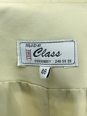 46 Beden çeşitli Renk Diğer Blazer %70 İndirimli.